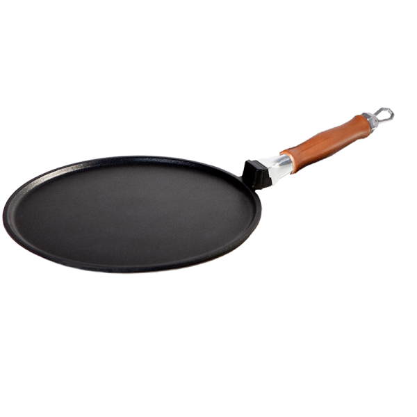 Creperas de fundición con mango desmontable - 5