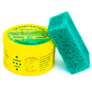 La Fantástica PIEDRA BLANCA: 600 Gr. + 1 Esponja